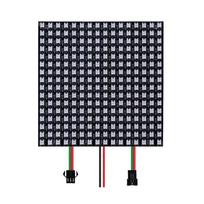 Lankstus WS2812B LED skydelis DC5V Pikselių ekrano modulis Lanksti LED matrica Skaitmeninis ekranas 16*16
