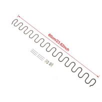 Pakeičiamos sofos kėdės spyruoklės, Baldų spyruoklė su spaustukais, 45cm 50cm 60cm 65cm 70cm Ilgio Spyruoklinė techninė įranga 60cm