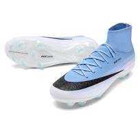 Cross-Border 17 High-Top Football Shoes with Long Spikes for Men, Women, and Children - Ideal for Artificial Turf Training 40