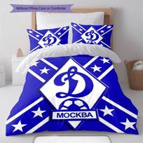 Dynamo Moscow Dream Bedding Quilt Set Quilt Cover Pillowcase Home Decoration Birthday Gift (1 * duvet cover + 2 * pillowcase, without core) 200x200cm