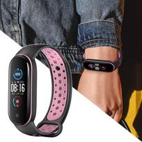 Strap for Mi Band 5 Watch Wrist Bracelet F gray