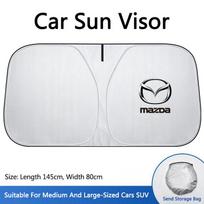 Automobilio priekinio stiklo apsauga nuo saulės, uždangalai, skydeliai, priekinio lango apsauga, skėtis nuo saulės, skirtas Mazda 2 3 6 8 CX4 CX-5 CX-7 CX-9 CX-3 Atenza, aksesuaras white