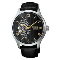SEIKO PRESAGE Japonijos sodo automatinis mechaninis laikrodis HCB008J Vyriškas su svirtiniu dirželiu Pagamintas Japonijoje gray