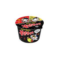 Samyang Karštas vištienos skonio Ramen makaronai dideliame puodelyje 105g (2 Skirtingi kiekiai) 1 black