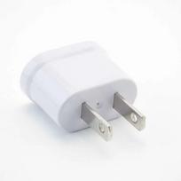 Elektros kintamosios srovės EU AU US Kelioninis kištukas sieninis Maitinimo adapteris Amerikos JAV Į ES AU Australija Korėja Išvadas Kintamosios srovės maitinimo lizdas Keitiklis US balta