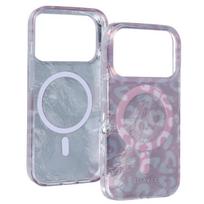 Liavec Blush dėklas iPhone 18 Pro / 17 Pro – mėlynas leopardo raštas