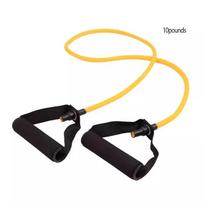 Resistance Bands One Word Pull Rope Home Yoga Elastic Pull Latex Elastic Resistance Rope Straight Tension Rope Fitness Equipment yellow