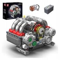 Konstrukciniai blokeliai Mould King 10193: Variklis Porsche Boxer Flat-6
