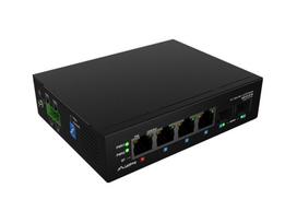 Switch Lanberg SWITCH LANBERG LIGHT INDUSTRIAL POE 1XBT 3XAT 2XSFP DIN NIEZARZĄDZALNY GIGABIT ETHERNET