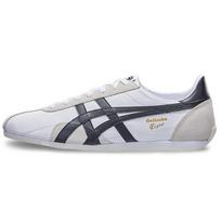 Onitsuka Tiger Runspark Retro Patogūs Lengvi Žemi Laisvalaikio Bėgimo Batai Unisex Kelnaitės Balti Juodi D201L-100 39 white
