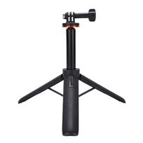 Portable Selfie Stick Extendable Tripod for Action Cameras 20.7in Handheld Grip Stand Vlog Accessory