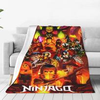N-ninjagos vilnos pledas Juokingi pledai lovai, sofai, kušetei 150*125cm Kilimo gabalas 30x40in black