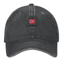 2026 Norway Fjords Baseball Cap Golf Cap Golf Hat Hat Man For The Sun Rugby Ladies Men's gray