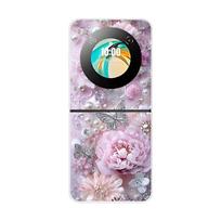 ZTE Nubia Flip Flip2 dėklas prabangus madingas dangtelis skaidrus kietas PC telefono dėklas ZTE Libero Flip smūgiams atsparus buferis korpusas For ZTE Nubia Flip 2 white