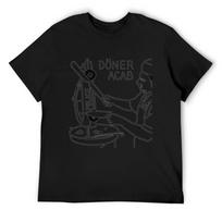 Doner Acab T-Shirt valentines boutique clothes topping oversized vintage graphic tee Men's clothing XXXXXL juoda
