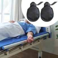 Rankų suvaržymo pirštinės su paminkštinimu, kvėpuojančios, tinklinės, pacientams, pagyvenusiems žmonėms gray