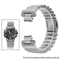 Skirta Casio Refit MTG B3000 apyrankei G-SHOCK MTG-B3000 greito atsegimo vientiso nerūdijančio plieno laikrodžio dirželis MTG-B3000 metalinis plienas 0mm sidabras