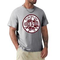 men cotton tshirt black  Flin Flon Bombers TShirt sweat shirts Short sleeve tee mens t shirt graphic summer male top teeshirt 2XL gray