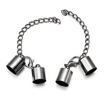 10 rinkinių 3-10 mm karabino kabliukai kutų odiniai galiniai dangteliai grandinėlės jungtys „pasidaryk pats“ apyrankėms, karoliukams, papuošalams gaminti 4mm Inner 3.5mm