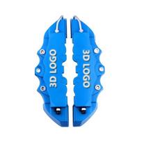 KUNBABY 8 spalvų ABS plastiko stabdžių suportų dangtelis 3D dažytas modelis, be klijų 2 pcs size S mėlyna