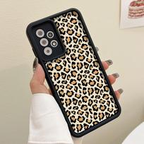 Leopard Pattern Protective Case For Samsung A55 5G A56 A53 A54 A52 A52S A17 A35 A36 A26 A25 A16 A15 A24 A23 A33 A13 Cases Cover For Samsung A55 5G black