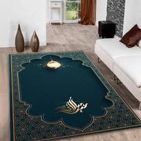 Islamo Šventės Maldos Kilimas Musulmonų Klūpėjimo Polipropileno Kilimėlis Ramadan Kareem Musulmonams Islamo Plotas Kilimas Malda Grindų Kilimėliai Neslystantis Kilimas 40x60cm 16x24 inch gray