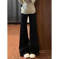 White High-Waisted Wide-Leg Non-Stick Women's Plus-Size Slim-Fit Jeans L juoda
