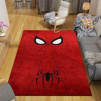 1 vnt. Marvel Žmogus-voras kilimas, neslystantis grindų kilimėlis, animacinio personažo dizainas, minkštas aksomas, kambario dekoras, skalbiamas 80cm by 120cm
