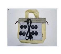 16pcs/8pcs/5pcs Set Lava Natural Energy Massage Stone and Hot Spa Rock Basalt Stone Heater Thermostat Heating Bag 220V EU Plug