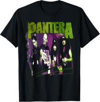 Pantera Oficialus Vintažinis Grupės Eskizo T-shirt 5XL įvairiaspalvis
