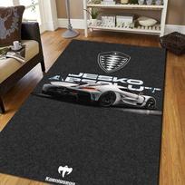 prabangaus sportinio automobilio logotipas K-Koenigsegg spausdintas kilimas namų svetainės miegamojo apdaila vonios virtuvės prieangio neslystantis kilimas 120x160cm