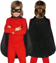Kostium Superherojui: Juoda Mantija ir Kaukė Vaikams