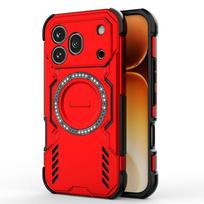 Tvirtas šarvuotas tuščiaviduris aušinantis telefono dėklas, skirtas Honor 600 Pro 400 Pro X9C X9B X9A X8C X7C, magnetinis, atsparus smūgiams apsauginis dangtelis for Honor 600 Pro raudona