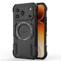 Tvirtas šarvuotas tuščiaviduris aušinantis telefono dėklas, skirtas Honor 600 Pro 400 Pro X9C X9B X9A X8C X7C, magnetinis, atsparus smūgiams apsauginis dangtelis Honor 400Pro(Global) juoda