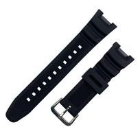 Tinka Casio SGW-100 serijos laikrodžiui Reguliuojama apyrankės juosta Minkšta silikoninė riešo apyrankė Atspari dėvėjimuisi Kvėpuojanti kilpa sidabras