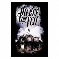 1 vnt. „Pierce The Veil“ gobelenas, roko grupės sieninis paveikslas, šaunūs kambario daiktai, poliesterio 2D spaudinys, miegamojo daiktai, Emo roko kambario dekoracija 40X60cm gray