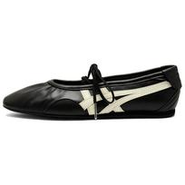 Onitsuka Tiger GYMNARINA Mary Jane Batai Moteriški Juodi/Balti 39 black