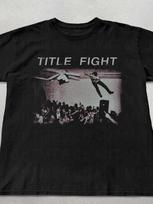Title Fight marškinėliai Marškinėliai su galva lubiniame ventiliatoriuje Shoegaze grupės marškinėliai Gotikiniai Grunge drabužiai Grafinis marškinėlis Retro stiliaus Indie grupės marškinėliai M gray