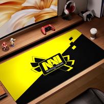 HYBXAXC Gaming Navi Mouse Pad XXL Mouse Pad Gamer Computer PC Keyboard Carpet Gaming Accessories CS GO Mousepad Mat Setup Gamer 30cmx60cm(11.8x23.6inch) yellow