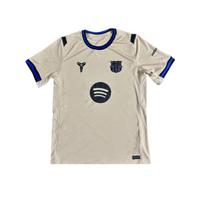Nike FC Barcelona 2025/26 Stadiono išvykos vyriškas Kobe Dri-FIT futbolo replikos marškinėlis HJ4603-784 One Size 2 smėlis