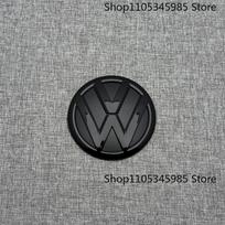 Emblemos Volkswagen Golf 4 5 6 7 7.5 Priekinių grotelių logotipas ir galinės bagažinės ženklelis Pakeisti VW MK4 MK5 MK6 MK7 MK7.5 Blizgančios juodos Embl zdsr20 Gloss Black gray