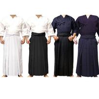 Kendo Kimono HAKAMA Kardavimosi Sijonas Kelnės Kendo Uniforma Tradicinės Japonų Kovos Menai Fitnesas Sportinė Apranga Kung Fu Brolis Xxs black