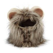 Halloween Lion Modelling Xmas Clothes Pet Costume Pet Cosplay Outfits Lion Mane Wig Cap Hat S ruda