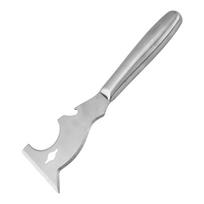 Professional Paint Scraper Putty Knife Rust Resistant Carbon Steel Blade Taping Knife for Spackling, Paint Peeling & Decoration Projects A3