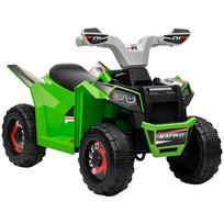 Electric Kids Quad, 2.5 km/h, Forward & Reverse Gear, for 18-36 Months, Green 70 x 41.5 x 48.5 cm žalia
