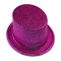 Decorative Top Hat for Themed Events Shiny Hats, Glitter Adult Kids, Colorful Magician Hat, Victorian Dress Up Christmas Sparkly Hats Group