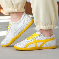 Unisex Tai Chi ir Kung Fu treniruočių batai - Minkšti, pralaidūs orui, guminis padas 44 white