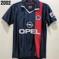 Retro Paris Saint-Germain Futbolo Marškinėliai Tailando Versija A Prekė Namų Išvykos Trumpomis Rankovėmis Vyrams XL