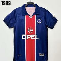 Retro Paris Saint-Germain Futbolo Marškinėliai Tailando Versija A Prekė Namų Išvykos Trumpomis Rankovėmis Vyrams XXL