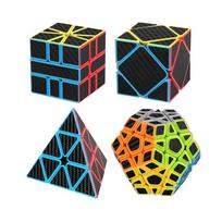 4vnt Speed ​​Cube rinkinys Moyu MofangJiaoshi 2x2 3x3 4x4 5x5 Meilong Magic Cube piramidės kreivas Megaminx SQ1 Pakavimo lavinantys žaislai